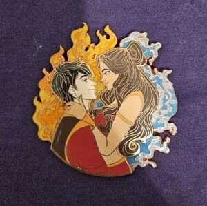 "Fire Nation Zutara" Fantasy Pin by Archibald Pins